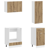 Kitchen Unit LYON 8 pcs Artisan Oak Engineered Wood 3438218