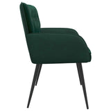 2 Seater Sofa with Metal Legs 2-Seater Dark Green Velvet 42051019
