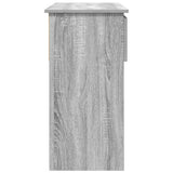 Console Table with Drawers Grey Sonoma 85.5x38.5x74.5 cm 861396