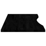 Desk Top Dark Brown 100x50x2.5 cm Solid Wood Oak Rectangular 4009028