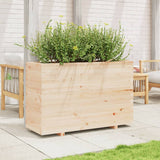 ZNTS Garden Planter 110x40x72 cm Solid Wood Pine 3282639