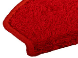 Self-adhesive Stair Mats 15 pcs Red 80 x 24.5 x 3.5 cm 42038658