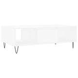 Coffee Table White 104x60x35 cm Engineered Wood 827084