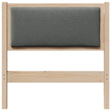 Headboard Other Brown 80 cm Solid pine wood 878980