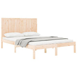 Bed Frame without Mattress 120x200 cm Solid Wood Pine 3105725