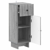 Bathroom Storage Cainet EDE Grey Sonoma 30 x 31 x 80 cm 895951