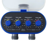 Double Outlet Water Timer with Ball Valves 147889