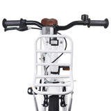 Kids Bike 22 Inches for 7-12 Years Old White 42009300