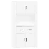 Highboard White Engineered Wood 3185367
