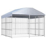 Outdoor Dog Kennel with Roof 300x300x200 cm 144625