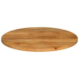 Table Top 70x2.5 cm Round Solid Wood Mango 370076
