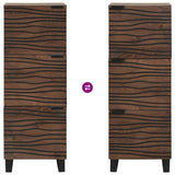 Highboard Brown 40 x 33 x 110 cm Solid mango wood 4018037