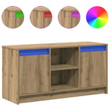 TV Units Brown 100 x 34 x 50 cm Engineered wood 873916