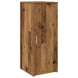 Reception Desk Old Wood 135x50x103.5 cm Engineered Wood 3324194