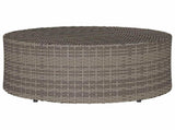 Outdoor Coffee Table Grey 68 x 30 cm Poly Rattan 42026920