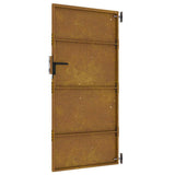 Garden Gate 85x175 cm Corten Steel 153260