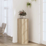 Plant Stand Sonoma Oak 33x33x100 cm Engineered Wood 852953