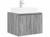 Bathroom Cabinet Set 3 pcs Grey Sonoma 49.5 x 41 x 62.5 cm 3405653