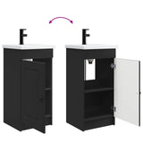 Bathroom Vanity with Sink Black 42 x 40 x 84.5 cm 889995