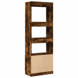 Highboard Smoked Oak 63x33x180 cm Engineered Wood 3309604
