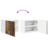 Wall Cabinet LUCCA Old Wood 50 x 31 x 40 cm Engineered Wood 884910