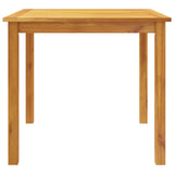 5 Piece Garden Dining Set 85x85x74 cm Solid Wood Acacia 3295261