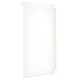 Roller Shutter Aluminium 110x220 cm White 144971