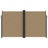 Retractable Side Awning Taupe 200x1200 cm 4004859