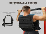 20KG Adjustable Weighted Vest, Running Weight Vest, with 30 Metal Weights, Reflective Strips, for T3398P376796