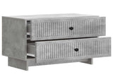 Bedside Cabinet with Drawer Concrete Grey 62 x 34.5 x 47.5 cm 893858