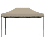 Party Tent Folding Taupe 292 x 440 x 315 cm Oxford Fabric 42023612