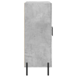 Sideboard Concrete Grey 69.5x34x90 cm Engineered Wood 827736