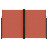 ZNTS Retractable Side Awning Terracotta 220x600 cm 4004678