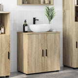 Bathroom Cabinet with Storage Sonoma Oak 61 x 35 x 64 cm 883286