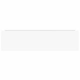 Floating Wall Shelves 4 pcs High Gloss White 90x23.5x3.8 cm MDF 323756