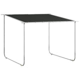 3 x 3 Mobile Pergola Kit, Portable Garden Gazebo with Wheels, Sandbags, Steel Frame, UV-Resistant T3398P317587