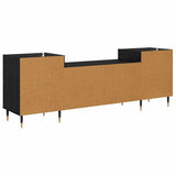 TV Cabinet Black Oak 160 x 35 x 55 cm Engineered Wood 882725
