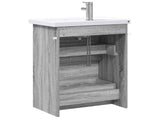 Bathroom Furniture Set Grey Sonoma 61 x 40 x 84.5 cm 3404263