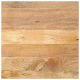 Table Top 90x90x3.8 cm Square Solid Wood Mango 371549