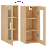 Wall Mounted Cabinet Sonoma Oak 34.5x34x90 cm 828903