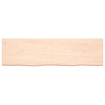 Table Top 180x50x cm Untreated Solid Wood Oak 3156329
