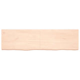 Table Top 180x50x cm Untreated Solid Wood Oak 3156329