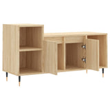 TV Cabinet Sonoma Oak 100x35x55 cm Engineered Wood 831311
