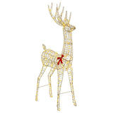 3D Reindeer 250 LEDs Warm white 96 x 40 x 180 cm PET 42019059