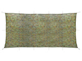 Camouflage Net with Storage Bag 4x7 m Green 135894