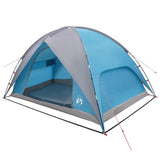 Camping Tent with Rainfly Water-resistant Dome Blue 42028526