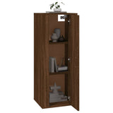 Wall Mounted TV Cabinet Brown Oak 40x34,5x100 cm 816687
