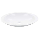 Wash Basin 59.3x35.1x10.7 cm Mineral Cast/Marble Cast White 144069