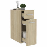 Apothecary Cabinet Sonoma Oak 20x45.5x60 cm Engineered Wood 804214
