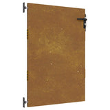 Garden Gate 85x150 cm Corten Steel 153259